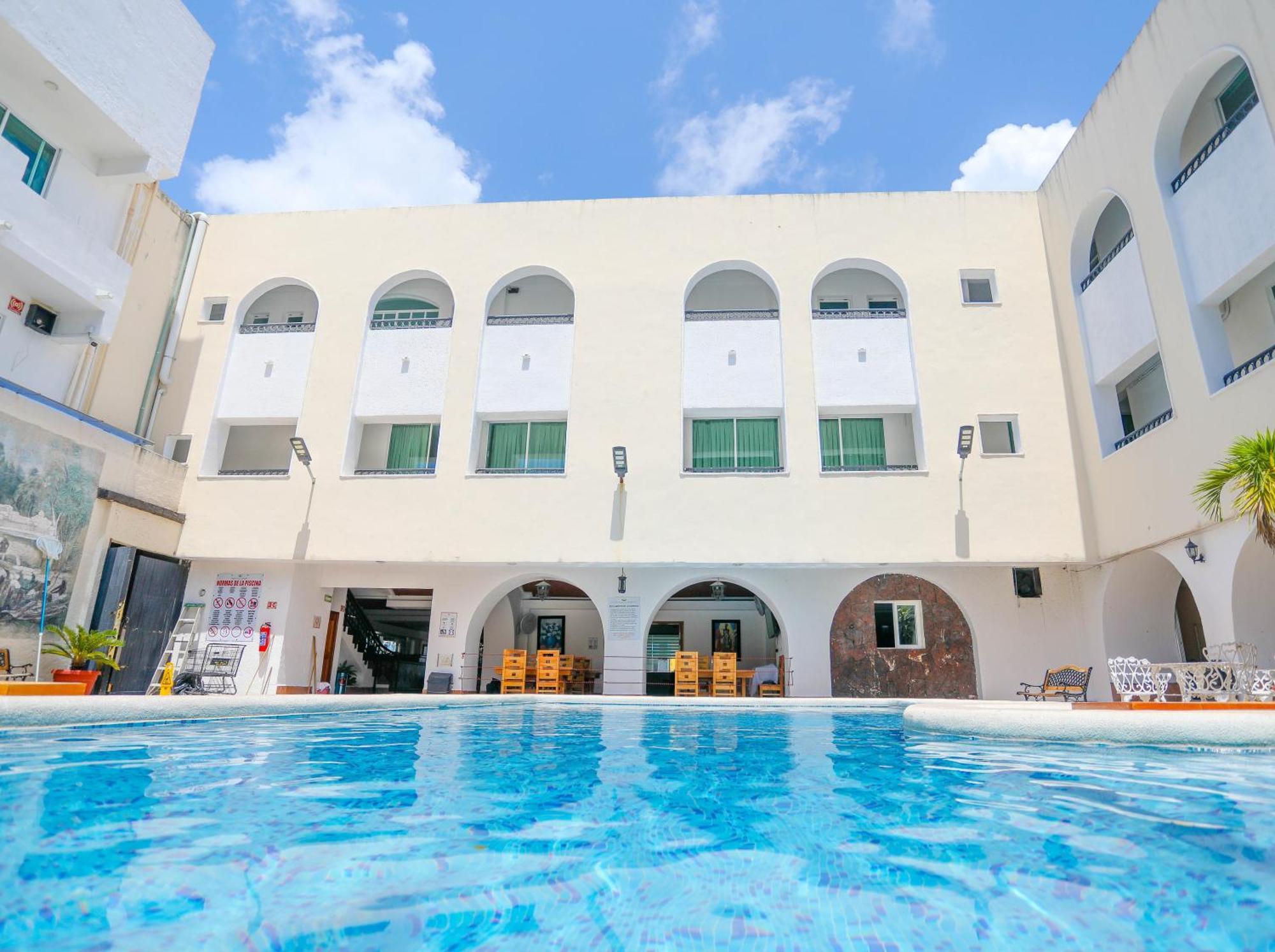 Hotel Maria De Lourdes Cancún Kültér fotó